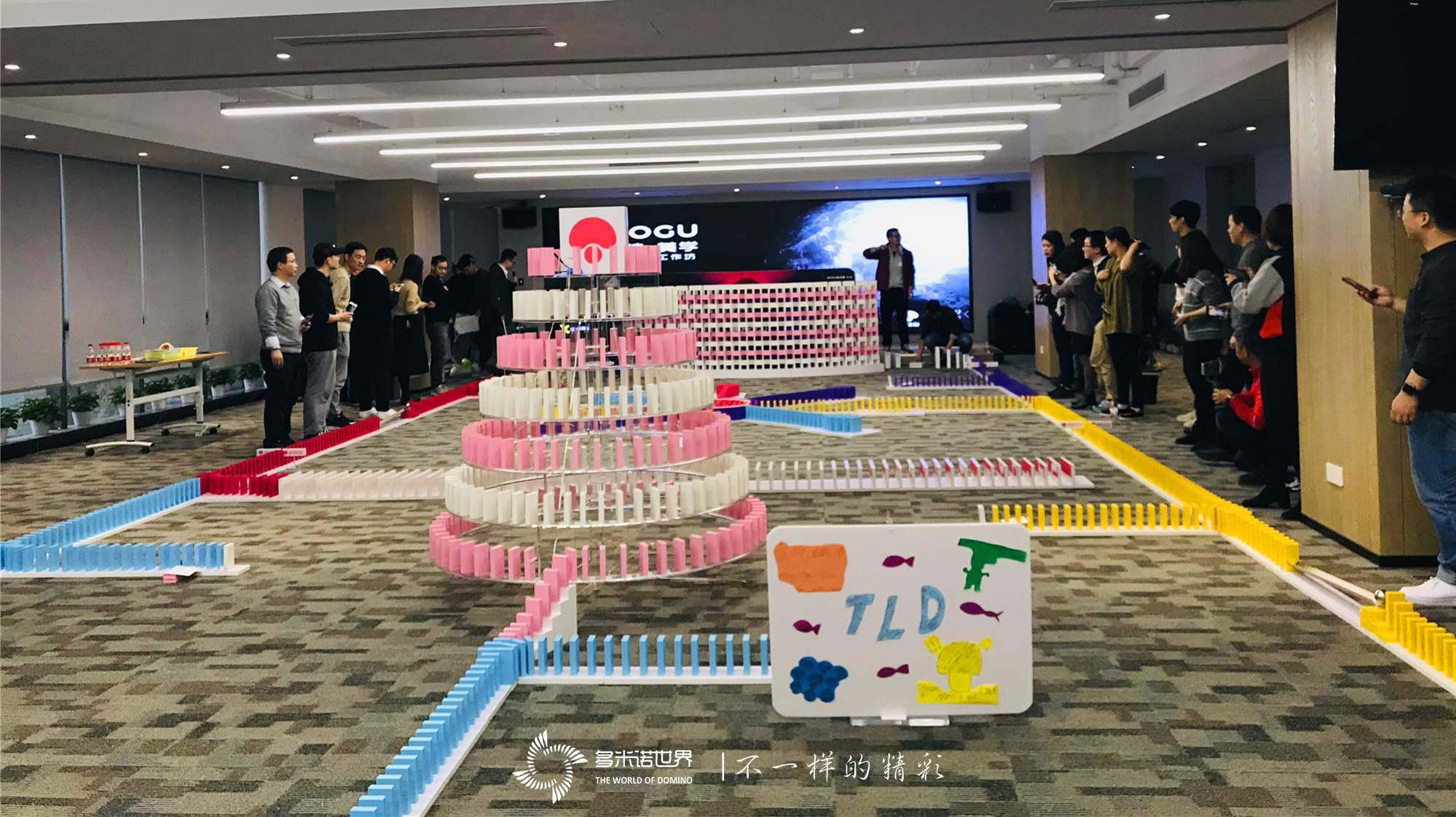 蘑菇街團隊多米諾，創造美感受創作的快樂